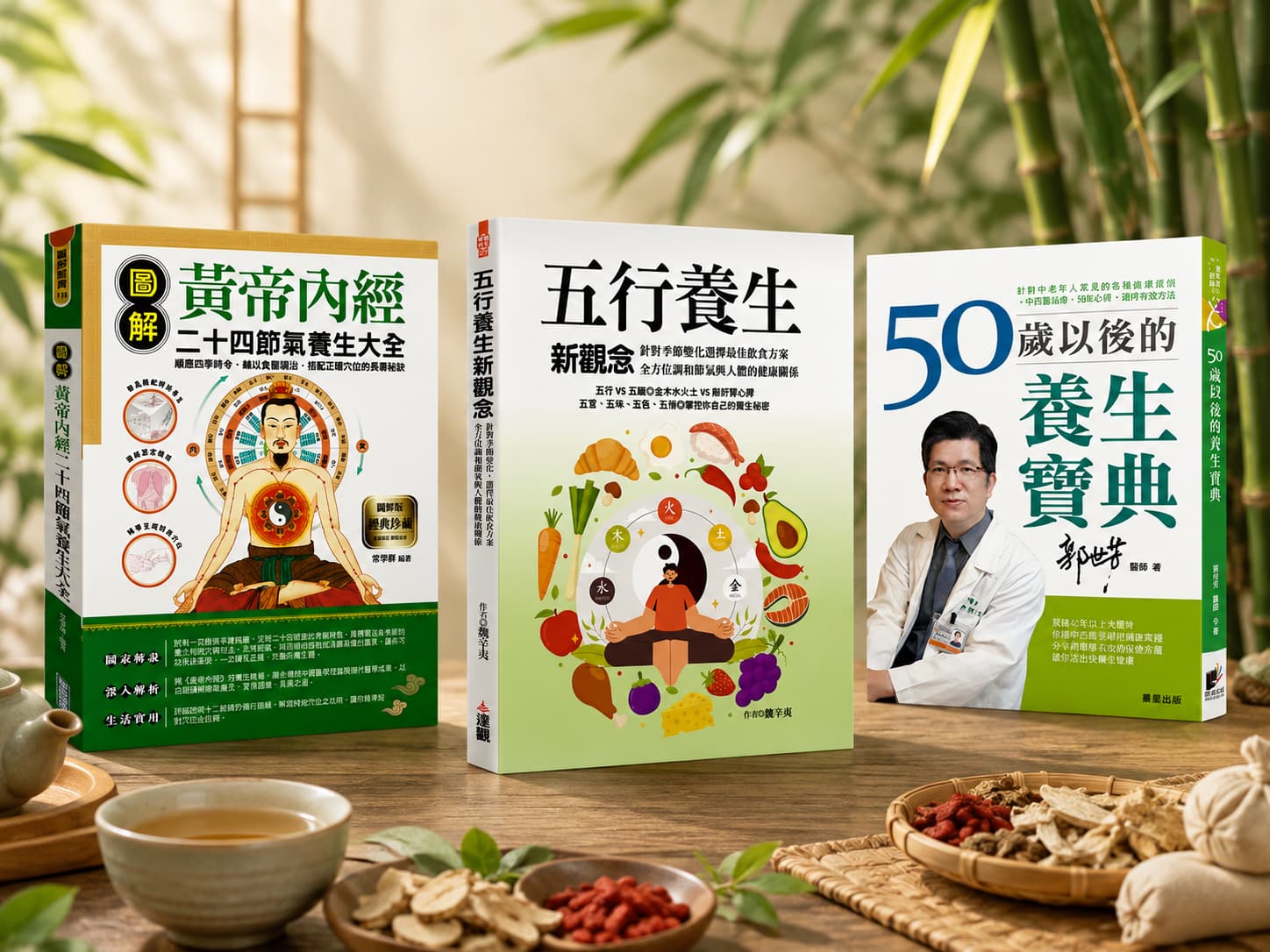 三本秋季養生書籍套裝